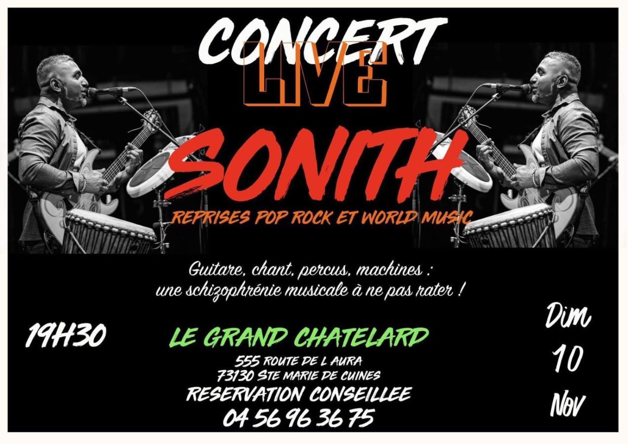 Sainte-Marie-de-Cuines Le Grand Chatelard Hotel Bar Restaurant מראה חיצוני תמונה
