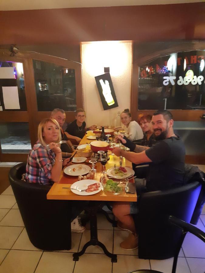 Sainte-Marie-de-Cuines Le Grand Chatelard Hotel Bar Restaurant מראה חיצוני תמונה