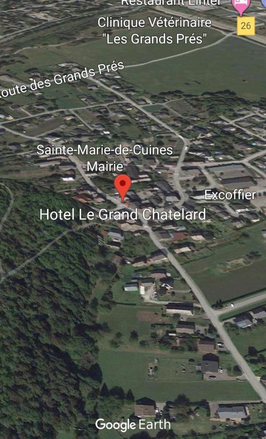 Sainte-Marie-de-Cuines Le Grand Chatelard Hotel Bar Restaurant מראה חיצוני תמונה